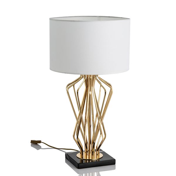 2019 Nordic Led White Black Pedestal Side Table Lighting With Lamp Shade For Modern Bedroom Living Room Decor From Dpgkevinfan 215 28 Dhgate Com