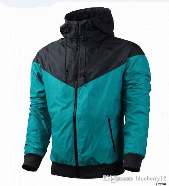 

Fall thin windrunner men women port wear waterproof fabric men port jacket fa hion zipper hoodie plu ize 3xl