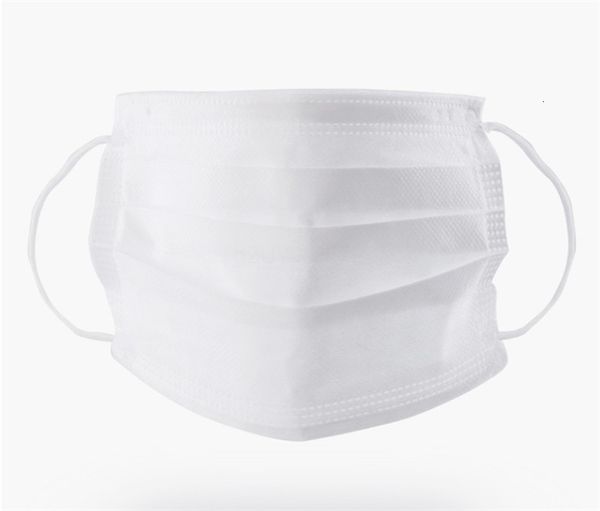 

black/white/pink pleated 3 ply non woven masks masque black mask antiviruis visage gripperificate 1ftf