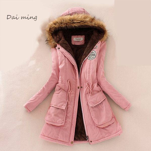 

winter jacket women manteau femme parka coat womens jackets and coats abrigos y chaquetas mujer invierno 2017 europ and america, Black