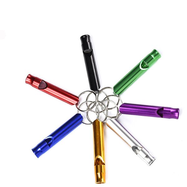 

pet dog bird training whistle obedience prevent lose dog pet supplies ultrasonic dogs training flute with key ring bark solid color 0176