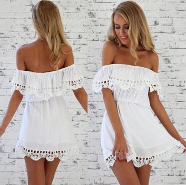 

womesn mini dresses solid color fashion style cute summer female clothing night club casual apparel, Black;gray