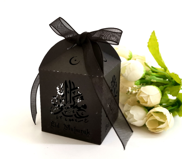 

gift wrap 20pcs storage box candy eid mubarak chocolate boxes ramadan decoration party supplies tools sugar hollow case