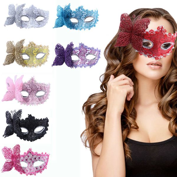 

lace mask masquerade eye face eyemask women party halloween christmas