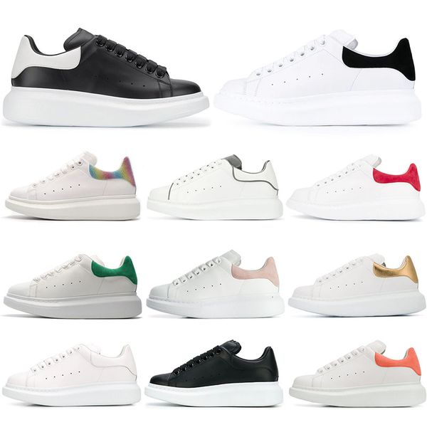 

2019 queens designer balck red white fashion luxury men women sneakers casual leather runner trainers sport shoes outdoor