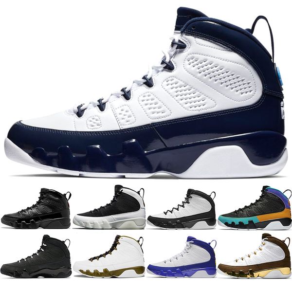 

dream it do it 9 9s men basketball shoes tour yellow unc bred space jam mop melo trainer sports sneakers size 41-47