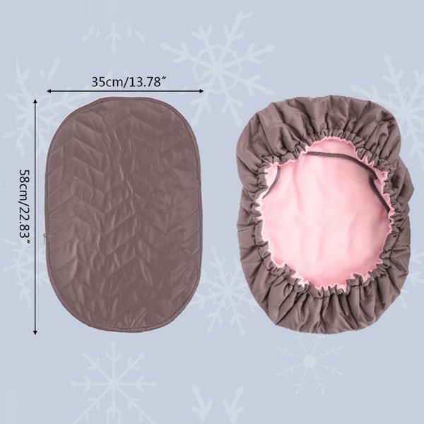 

newborn baby basket car seat cover infant weather resistant blanket-style canopy b36e