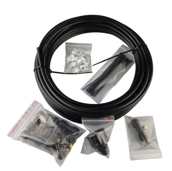 

diy low pressure cool summer misting patio system