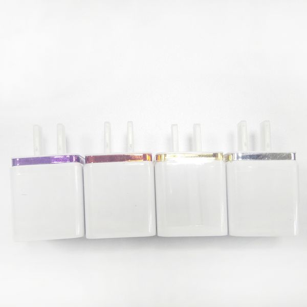 

4 USB Ports Cell Phone Adapter Chargers 5V 2.1A For Ipad 1A for Android Double 1A for others