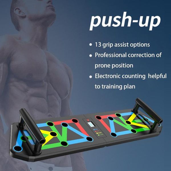 

push-up bracket fitness equipment home chest muscle training exercise bracket multi-function pull rope training board