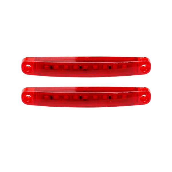 

10 pcs led car rear signals lights suitable for boats atv auto bus lorry side marker indicator led signals light rear side lamp