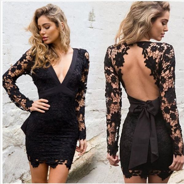 

женские платья 2020 новый arrical дизайнер стиль выдалбливают платья с блестками роскошные женщины партии моды с длинным рукавом платья stre, Black;gray