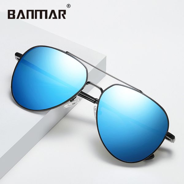 

brand design classic polarized sunglasses men women driving pilot frame sun glasses male goggle uv400 gafas de sol bm1930, White;black
