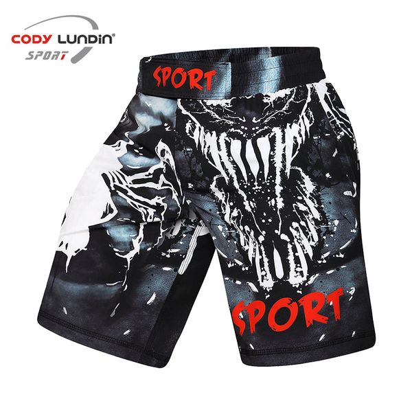 

new fight training competition shorts, comprehensive combat shorts exercise gym contortion sanda men's shorts running, Black;blue