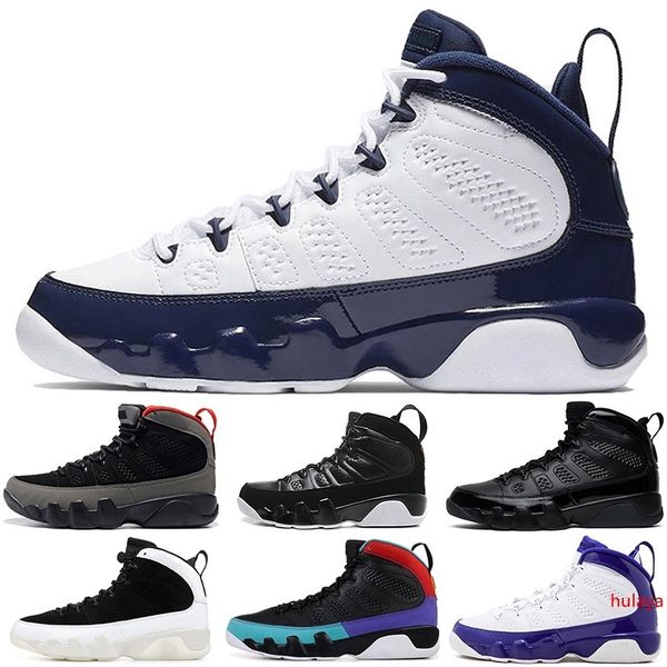 

2019 9 9s mens basketball shoes dream it do it unc statue anthracite regon ducks la bred lakers pe trainer sporta sneakers 7-13