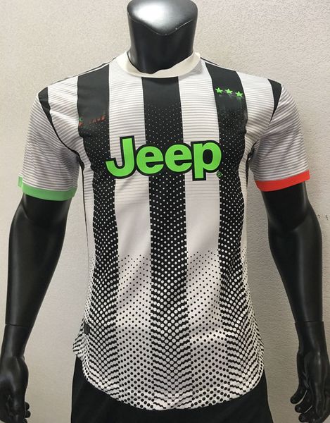 

2019 2020 fourth palace juventu occer jer ey player ver ion 19 20 ronaldo de ligt dybala mandzukic ram ey futbol maillot football hirt, Black;yellow