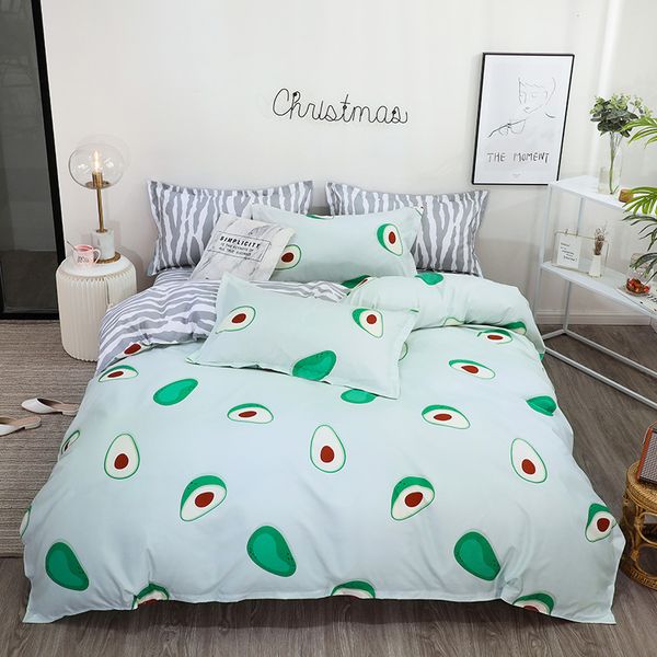 Best Wensd Avocado Bedding Bedroom Sheet Sets Duvet Case 3d Home