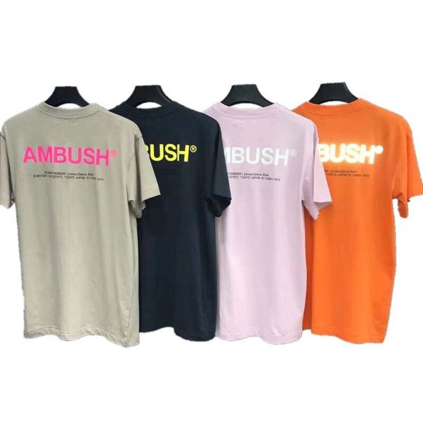 

Womens Summer Designer 19SS Couple Tshirts Solid Color Short Sleeve Crew Neck Letter Print Fashion Clorthing