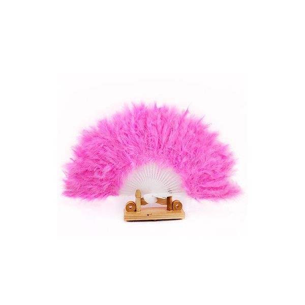 

nice feather fan for dance props hand goose feather folding fan wedding wonderful a variety of colors to choose from