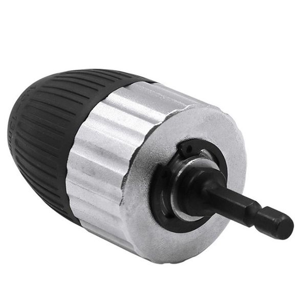 

1.5-13mm electric hammer keyless drill chucks drill keyless chuck 3/8"-24unf with 1/4" hexagon adaptor conversion chuck