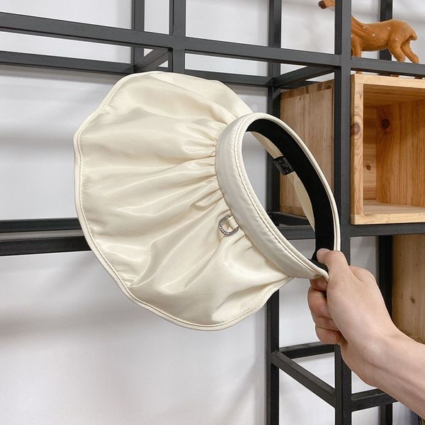 

east gate shell foldable sunscreen hat shell sunscreen hat windproof rope, Blue;gray