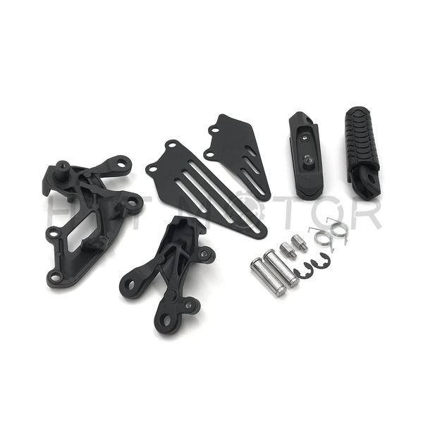 

aftermarket motorcycle parts front foot peg footrest set for kawasa ninja zzr1400 zx14r 2006-2018 08 09 12 black