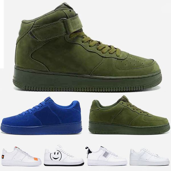 

ale green mens designer trainer casual utility red suede flax olive university blue wheat high women sport running shoes size 36-45, White;red