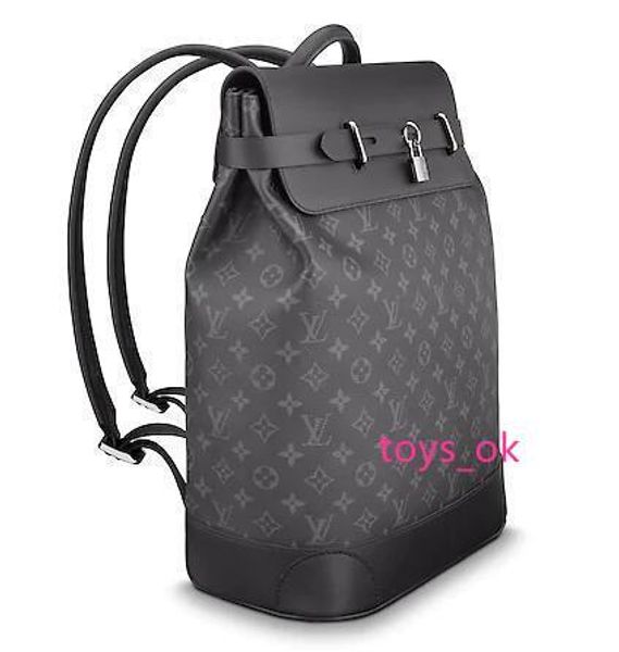 

m44052 steamer backpack fashion men backpacks fashion shows oxidized leather business bags handbags totes messenger bags