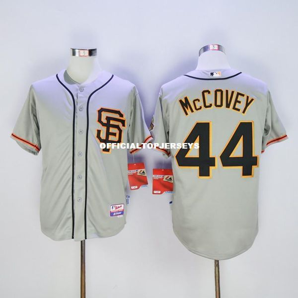 

majestic men's authentic 44 willie mccovey retro jerseys color green red white gray black blue jersey 01