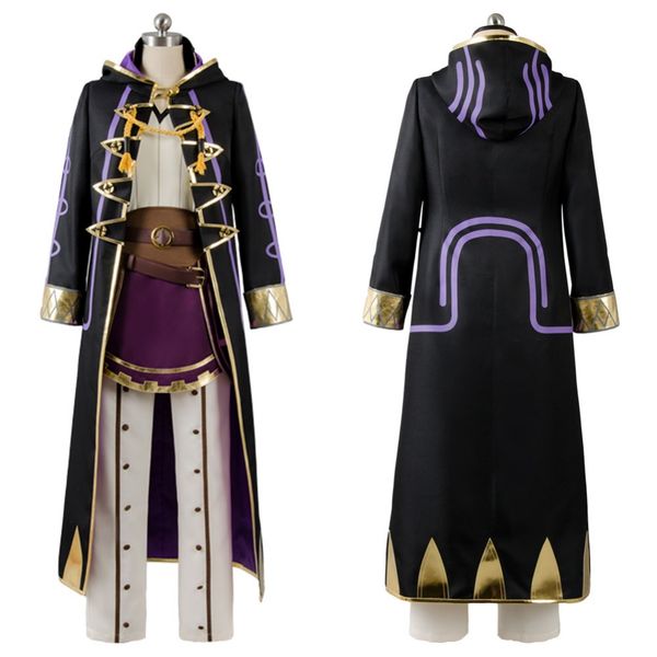 

fire emblem cosplay awakening cosplay costume avatar mai yunitto robin daraen costume game party full set, Black