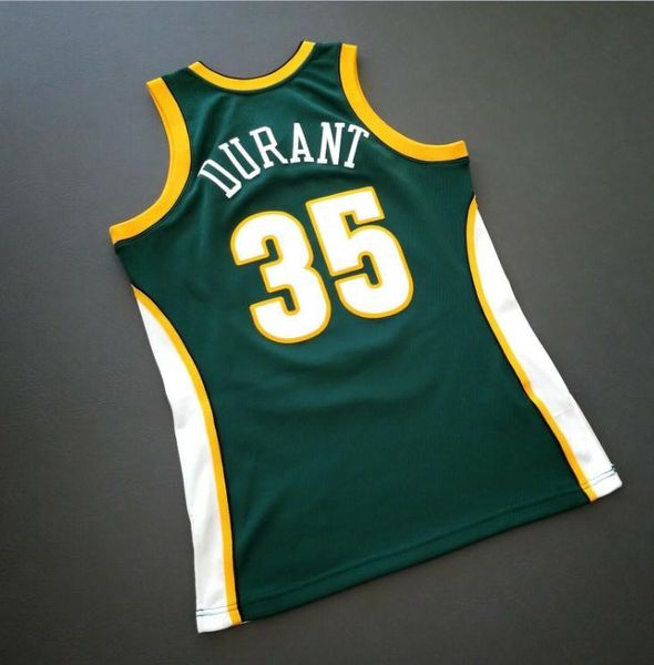 

custom men youth women vintage kevin durant mitchell & ness 07 08 college basketball jersey size s-4xl or custom any name or number jersey, Black