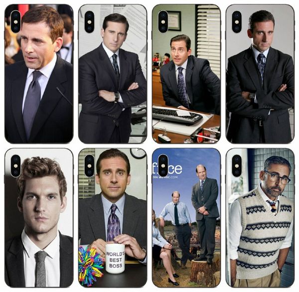 

[tongtrade] michael scott case for iphone 11 pro x xs max 8 7 6s 6p 5s 5p samsung j2 j7 s10 s9 honor 10i 20i sony xperia z4 soft tpu case