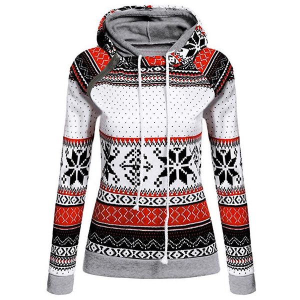 

womens autumn streetwear christmas hoodie long sleeve 2019 new women clothes korean ladies fashion haut femme hoodies, Black