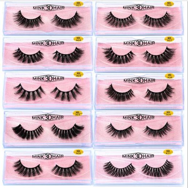 

mink lashes 3d mink eyelashes cruelty natural lashes handmade reusable natural eyelashes popular false eeye lashes makeup