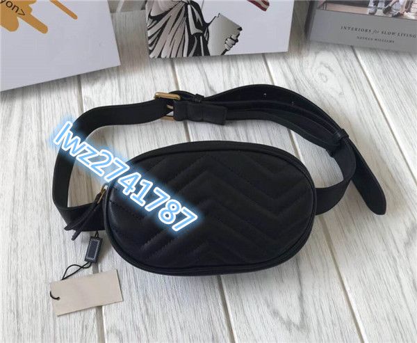 

real leather woman waist pack waist bag with adjustable belt 18cm x 11cm x 5cm