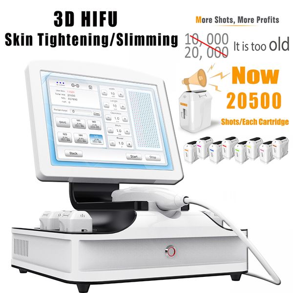 

2019 3d hifu machine body slimming face lifting body shaping 2d hifu facial treatment machine cover the whole body