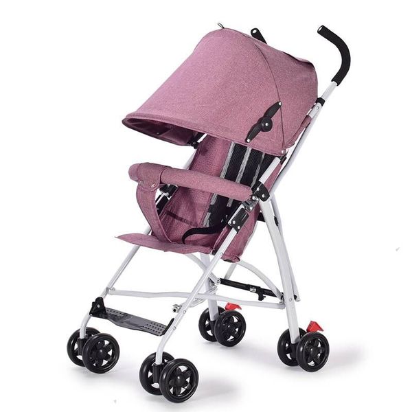 

high landscape pram can folding baby carriage carrier four seasons baby stroller sit on reclining absorption cart