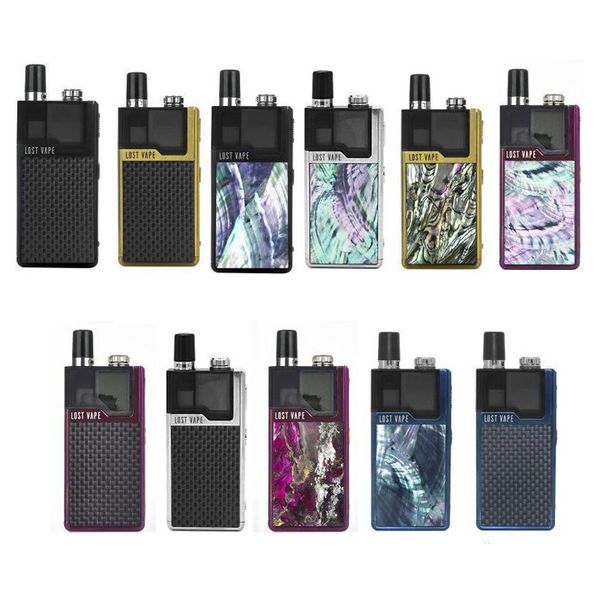 

Authentic Lostvape Orion DNA Go Starter Kit with 2ml Vape POD Cartridge 950mAh Batetry 40W Box Mod Lost Vape DHL Free