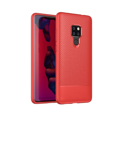 

for huawei mate10 p20 pro lite p30 case carbon fiber craft tpu anti slip phone cases cover