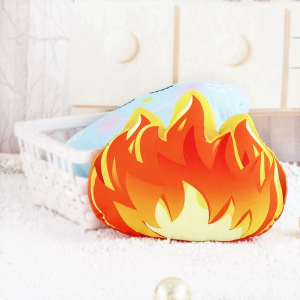 

cute blue cloud/catcus/fire plush pillows soft stuffed cartoon red fire toys sofa bedroom decoration dolls kids birthday gifts