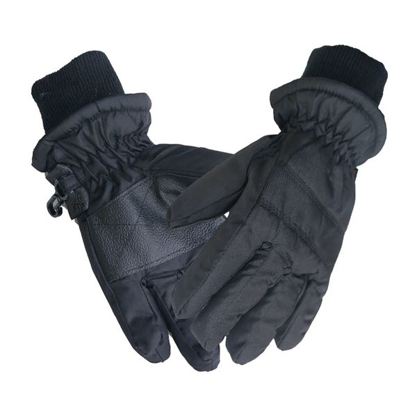 

1 pair waterproof warm windser accessories skating riding winter thermal for children anti slip skiing gloves snow