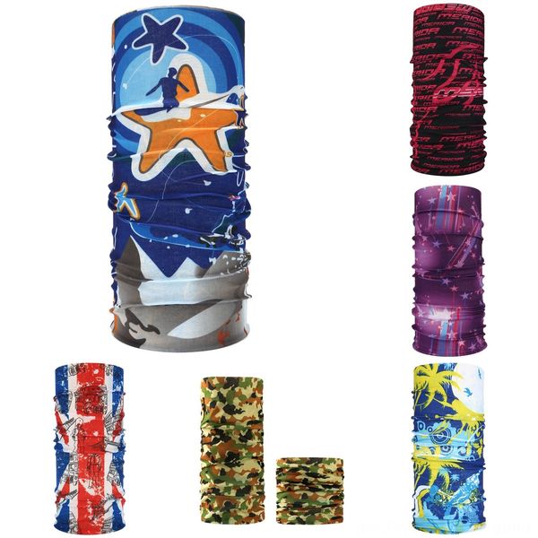 

tfmjt half skull design party masks adults scarf multi color sport motorcycle biker scarf cool face mask sport headband masks, Black