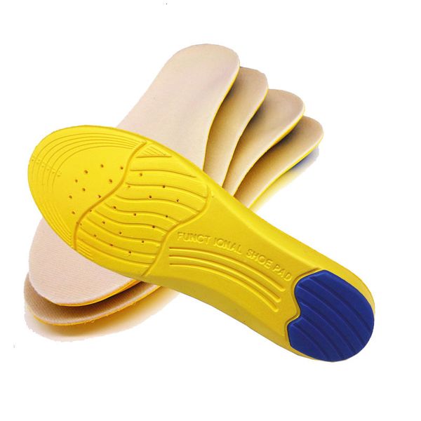 

men women memory foam ortc insole slow motion ventilation absorption insole eva arch support orthopedic shoes pad, Black