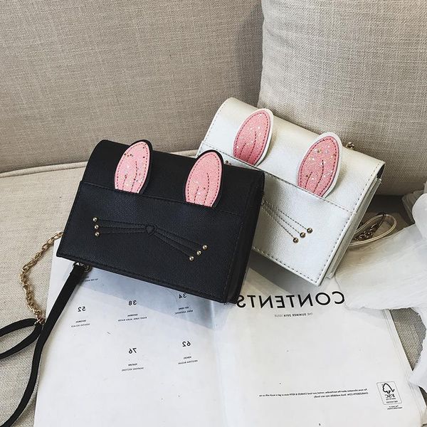 

chispaulo одно плечо сумка симпатичные стиль дамы закрылков сумка из мягкой кожи мультфильм телефон кошелек