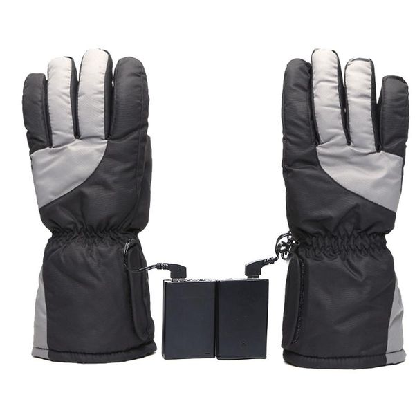 

outdoor winter heated gloves batter-y powered operated thermal gloves hand warmer for climbing skiing hiking cycling