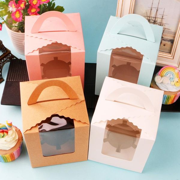 

cup cake window cookie boxes 1 case pinkycolor offset printing muffin box trumpet hand held west point gift wrap 0 37yfe1