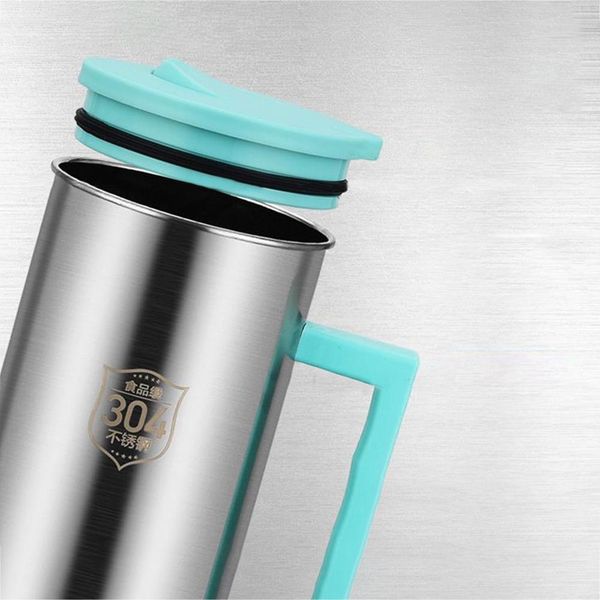 

home large capacity 304 stainless steel cold water kettle bottle with lid seal leakproof pitchers cold water pots other dinnerware