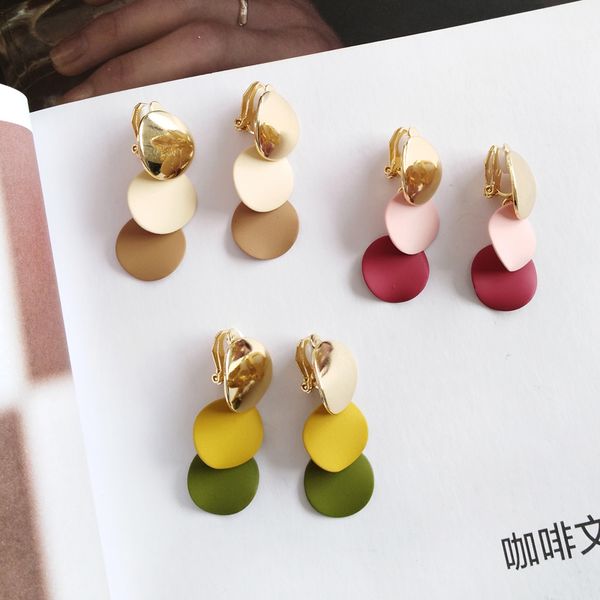 

mixed color sweet earring, Silver
