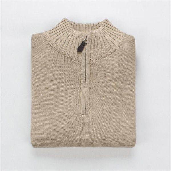 

excellent quality 2018 eden sale cashmere half zipper luxury france brand sweater long sleeve winter park casual sweater men, White;black