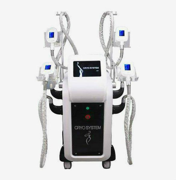 

4 cryo handles fat ing machine cryolipolysis body slimming cryo vacuum weight reduce cellulite slimming equipment